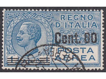 1927, 80C/1L letecká, MiNr.271, razítkované