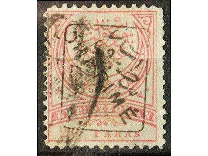 1891, 20Pa Znak, MiNr.65B, razítkovaná