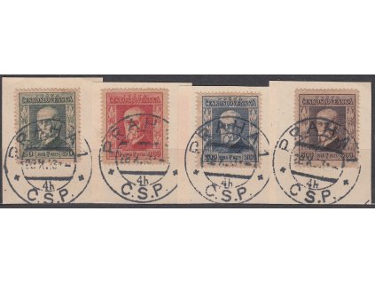1923, 50-300h Jubilejní, série na výstřižkách, Nr.176-9
