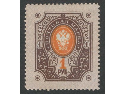1891, 1R Znak, * reparovaný lep, nalomený růžek
