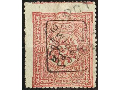 1892, 20Pa Znak, MiNr.75, razítkovaná