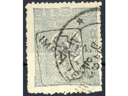 1892, 1Pia Znak s přetiskem, katalog MiNr.76, razítko