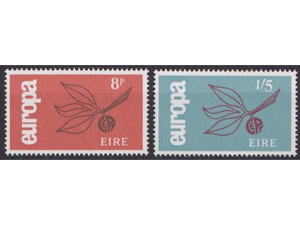 Irsko, 1965, 8Pg-1.5Sc´Pg série Europa, MiNr.176-77, **
