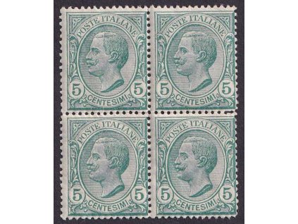 1906, 5 C Emanuel, 4blok, MiNr.88, **