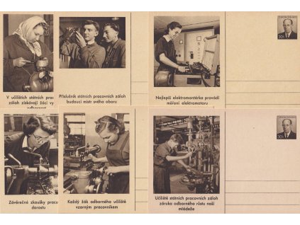 CDV 113 (1-6) Státní pracovní zálohy, kompletní sada, bezvadné