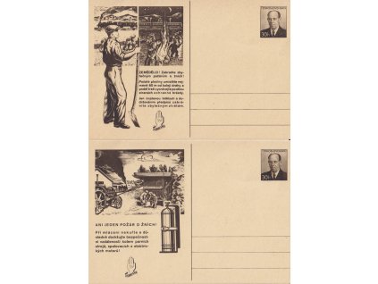 CDV 114 (1-2) Ochrana žní před požáry, kompletní sada, bezvadné