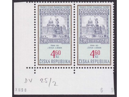 1999, 4.60 Kč Tradice vorby, DV - ryska v "C" (TRADICE), Nr.204, **