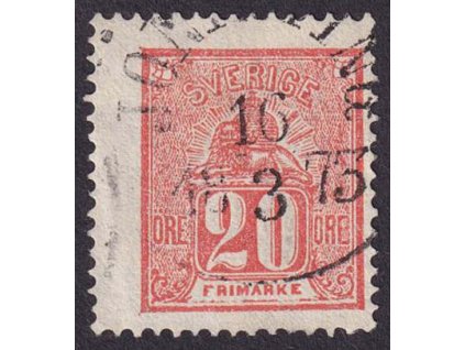 1866, 20 Ö Koruna, MiNr.16, razítkované