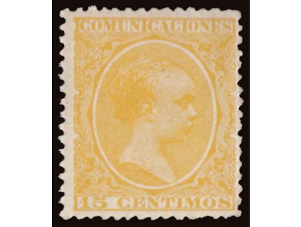 1895, 15C služební, MiNr.9, * po nálepce