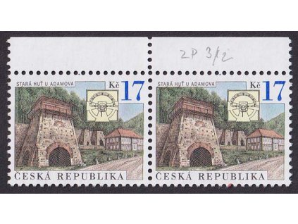 2004, 17 Kč Technické památky, DV - zelená skvrna, Nr.390, ** , ZP 3/2