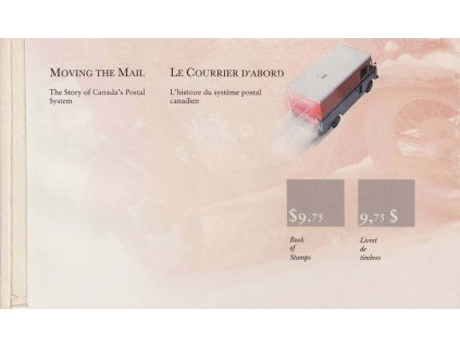 Kanada, 1990, Pojízdná pošta, sešitek, kompletní, **