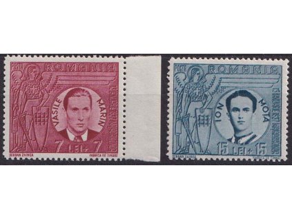1941, 7-15 L série Osobnosti, MiNr.682-83, **