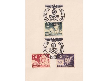 Generalgouwernement, 1940, Krakau, 1. rok Generalgouwernementu,