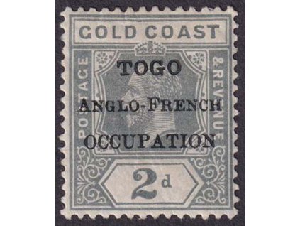Togo, 1915, 2 P s přetiskem, MiNr.3, těžší *