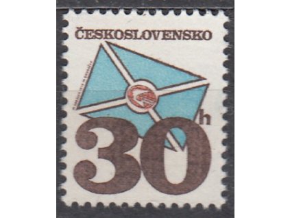 1974, 30h Dopis, papír fl1, Nr.2111ya, **