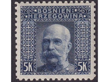 1906, 5 Kr Franc Josef, zoubkování 9 1/4, Nr.44, těžší *