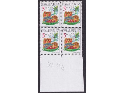 2000, 5 Kč Velikonoce, DV - vodorovná ryska v "Č" (ČESKÁ), Nr.249, **