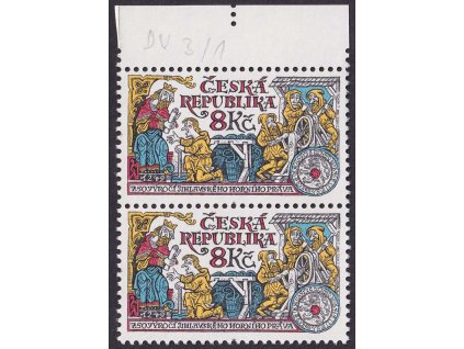 1999, 8 Kč Jihlavské právo, DV - skvrna v noze kozy, Nr.224, ** , ZP 3/1