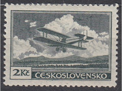 2Kč zelená, Řz.12 1/4, Nr.L9A, **, luxusní