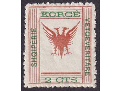 1917, Korca, 2 CTS Orel, MiNr.4, * po nálepce