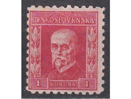 1Kč červená, IV typ, pr.7, zk.Gilbert, Nr.199, **