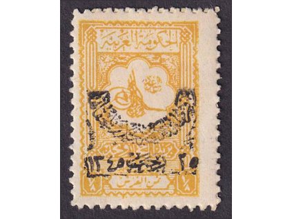 Nedschd, 1927, 1/8 Oia Znak, MiNr.78, **
