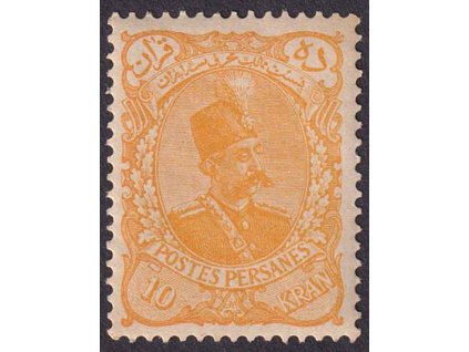 Irán, 1897, 10 Kr Šáh, MiNr.108I, **