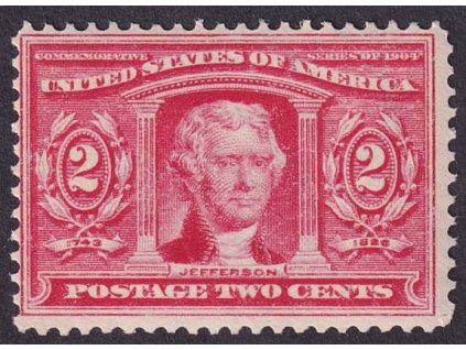USA, 1904, 2 C Výstava St. Louis, MiNr.155, **
