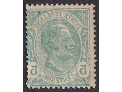 1906, 5 C Emanuel, obtisk na lepu, MiNr.88, **