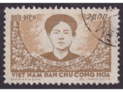Vietnam-Nord, 1956, 2000 D Mac-Thi-Buoi, MiNr.47, razítkované