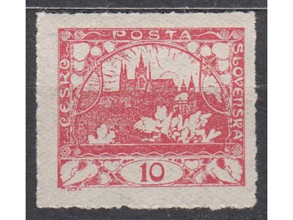 10h červená, průsek, Nr.5, **