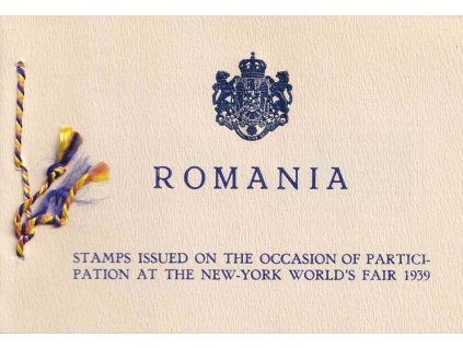 1939, Výstava v New Yorku, pamětní destičky se zn. MiNr.594-95, *