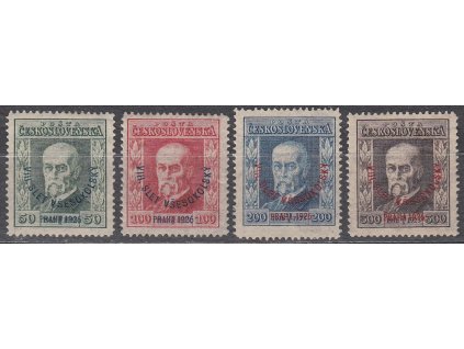 50-300h Slet, série, pr.7,7,8,6, zk.Gilbert, Nr.183-7, **/*