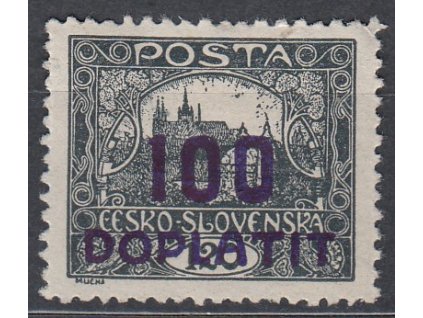 120/100h šedá, ministr. Řz.11 1/2, Nr.DL25, * po nálepce