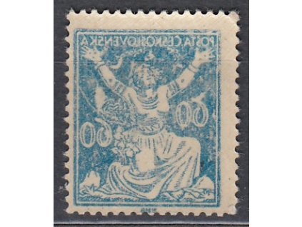 60h modrá, plný obtisk, Nr.157, **