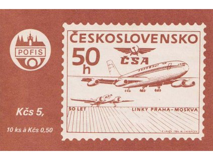 ZS 53 Praha - Moskva, 10x 50 h, **