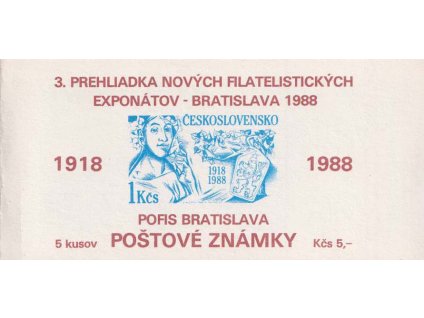 ZS 69 Prehliadka Bratislava 1988, 5x 1 Kčs, **