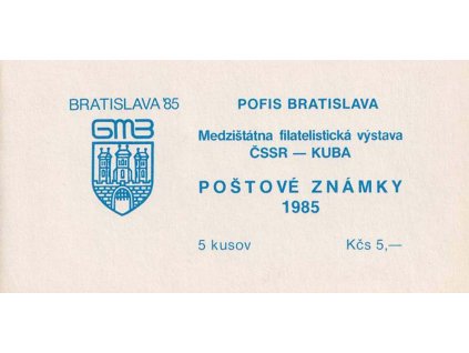 ZS 30 ČSSR - Kuba 1985, 5x 1 Kčs, **