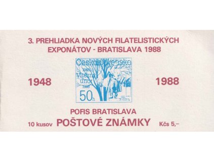 ZS 68 Prehliadka Bratislava 1988, 10x 50 h, **