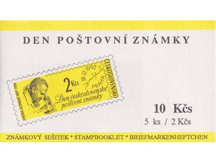 ZS 106 Den poštovní známky, 5x 2 Kčs, **