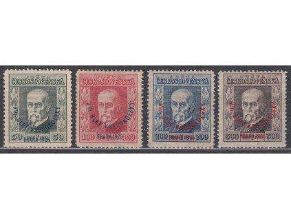 50-300h Slet, série, pr.5,7,8,7, 300h zk.Gilbert, Nr.183-7, * po nálepce