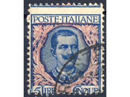 1901, 5L Emanuel, posun, MiNr.84, razítkované