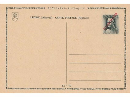 CDV 80 Rázus s přetiskem ČESKOSLOVENSKO, II. díl