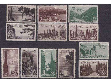 1938, 5K-1R série Výjevy, MiNr.625-36, **/*