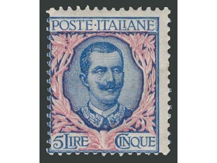 1901, 5L Emanuel, katalog MiNr.84, * po nálepce