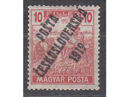 10f MAGYAR POSTA, zk.Gilbert, Nr.105a, * po nálepce