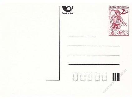 CDV 2 Poštovní posel, DV 1 - dlaždice