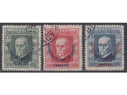 50-200h Kongres, série, Nr.180-182, razítkované