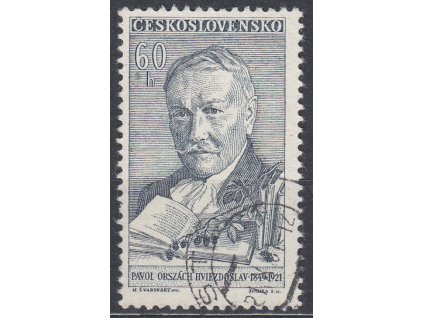 1961, 60h Osobnosti, II.typ, C místo G, Nr.1174II, razítkované
