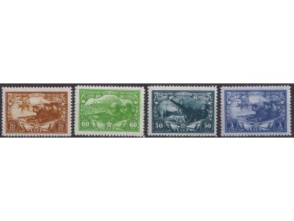 1944, 30 K série Oděsa, MiNr.895-98, **